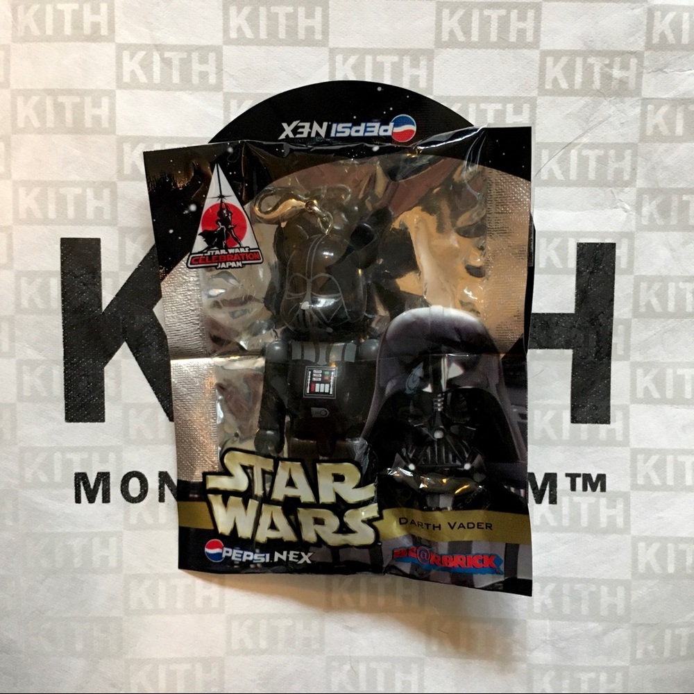 Bearbrick x Pepsi Nex Darth Vader 70% Keychain
